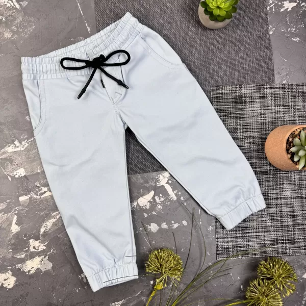Штани дитячі джоггери Organic Cotton Blue