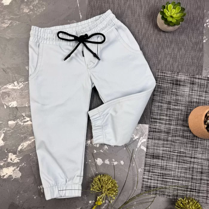 Штани дитячі джоггери Organic Cotton Blue
