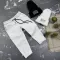 Штани дитячі джоггери Organic Cotton white
