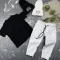 Штани дитячі джоггери Organic Cotton white