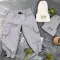 Штани дитячі карго Organic Cotton Gray