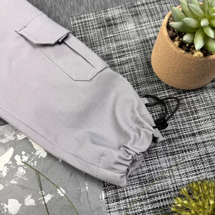 Штани дитячі карго Organic Cotton Gray