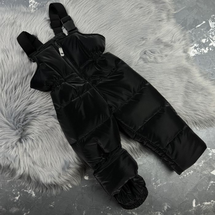 Комбінезон BEWARM Umka Black Carbone дитячий зимовий роздільний