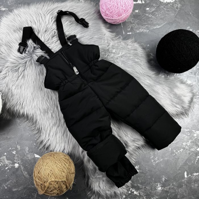 Комбінезон BEWARM Umka Black дитячий зимовий роздільний