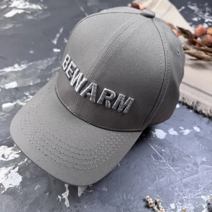 Кепка бейсболка BEWARM Gray