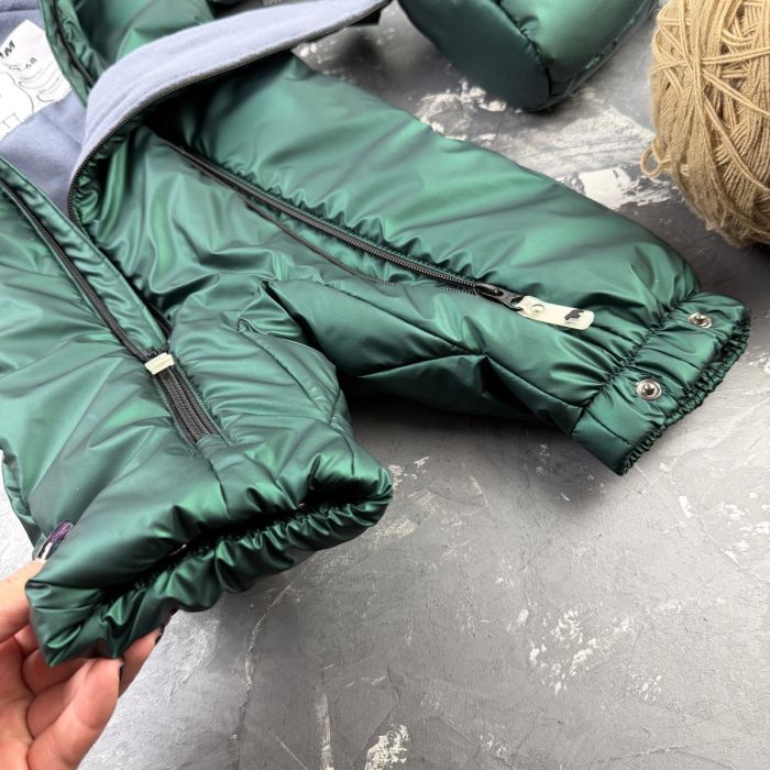 Комбінезон дитячий демісезонний BEWARM Biruang Emerald