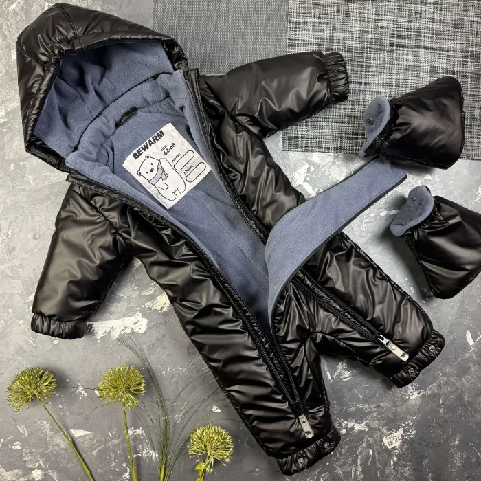Комбінезон дитячий демісезонний BEWARM Biruang Royal Black