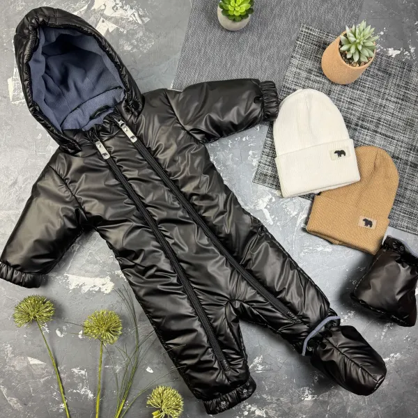 Комбінезон дитячий демісезонний BEWARM Biruang Royal Black