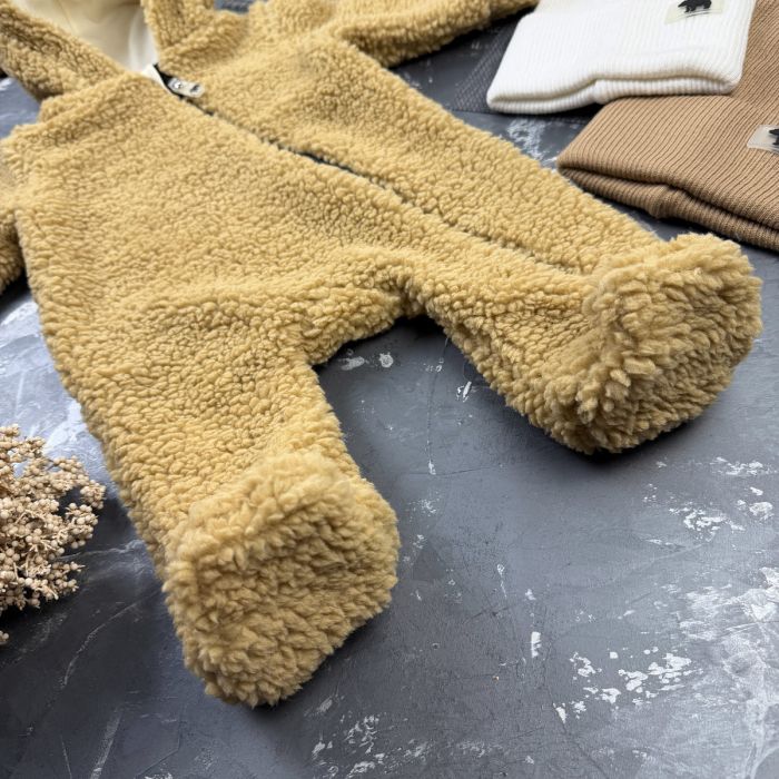 Комбінезон плюшевий “Sweet Teddy” BEWARM Beige