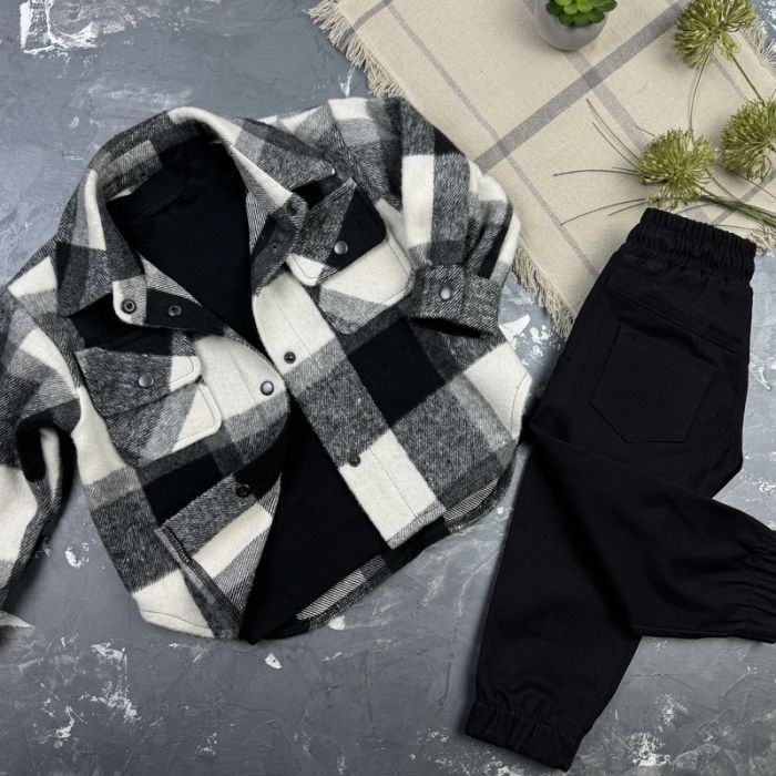 Комплект дитячий набір spring nature AllBlack