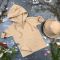 Мусліновий набір туніка + панама дитяча Muslin Cotton BEWARM Sand