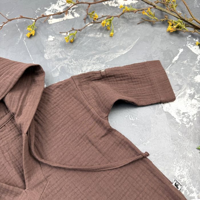 Муслінова Туніка дитяча Muslin Cotton BEWARM Choko