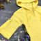 Мусліновий набір туніка + панама дитяча Muslin Cotton BEWARM Sunny-Yellow