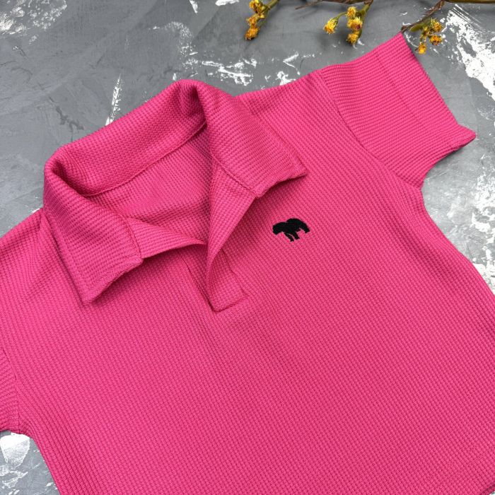Костюм Polo шорти + футболка + панама Raspberry