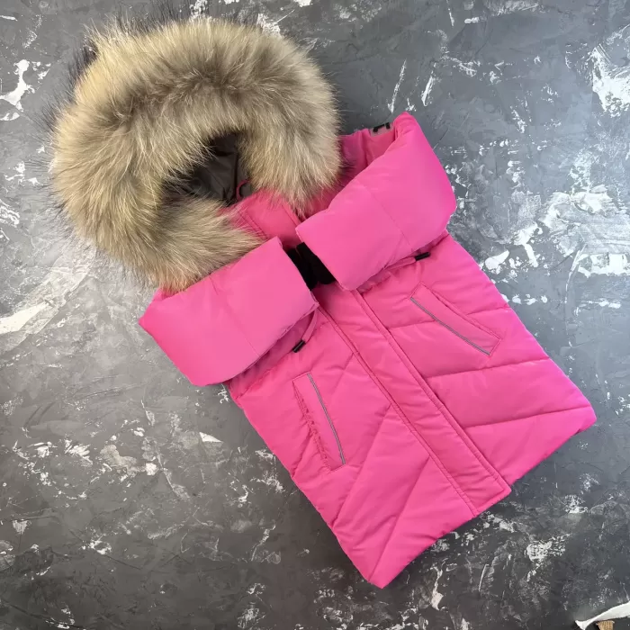 Куртка-пальто BEWARM Bakota Pink дитяча зимова подовжена