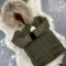 Куртка-пальто BEWARM Baribal Khaki дитяча зимова подовжена