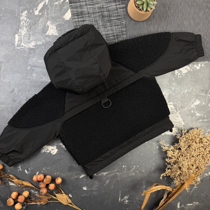 Курточка дитяча демі Teddy BEWARM Black