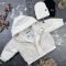 Курточка дитяча демі Teddy BEWARM White