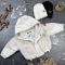 Курточка дитяча демі Teddy BEWARM White