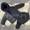 Куртка-пуффер дитяча демісезонна BEWARM Black