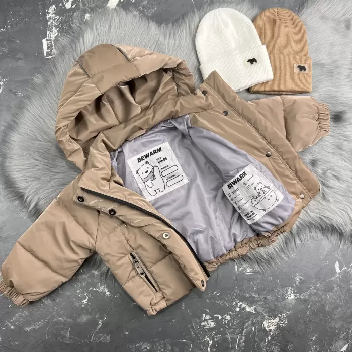 Курточка дитяча демі Thephyr BEWARM Kapuchino