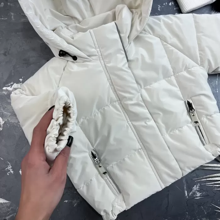Курточка дитяча демі Thephyr BEWARM White