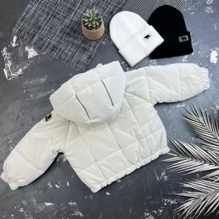 Курточка дитяча демі Thephyr BEWARM White