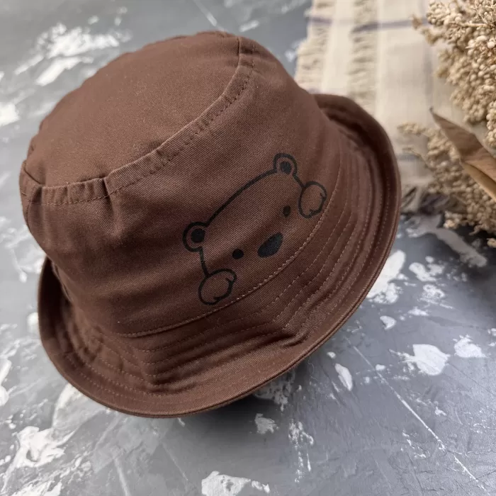 Панамка дитяча BEWARM prettybear Шоколад