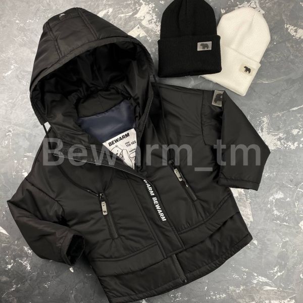 Парка Dream дитяча демісезонна BEWARM чорна