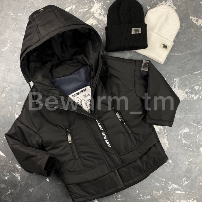 Парка Dream дитяча демісезонна BEWARM чорна
