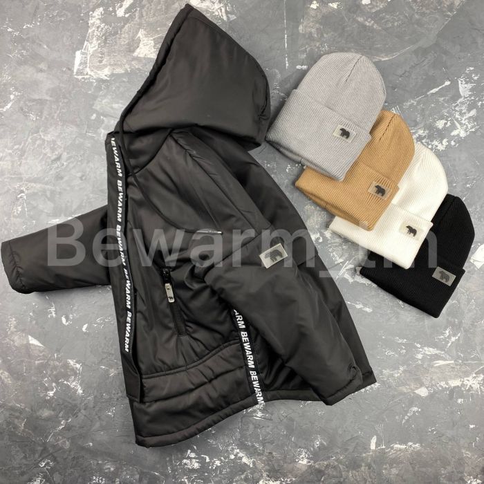 Парка Dream дитяча демісезонна BEWARM чорна