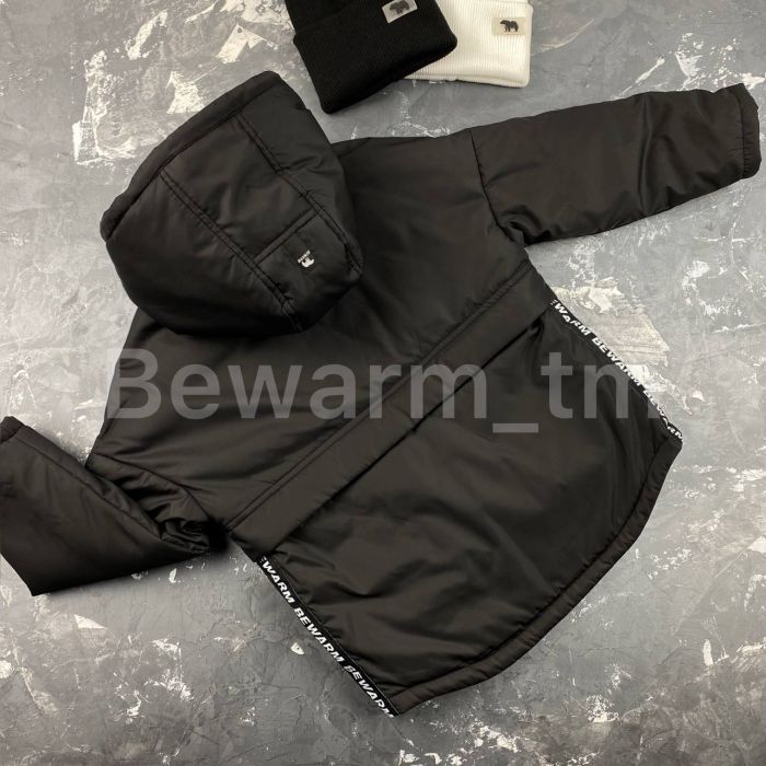 Парка Dream дитяча демісезонна BEWARM чорна
