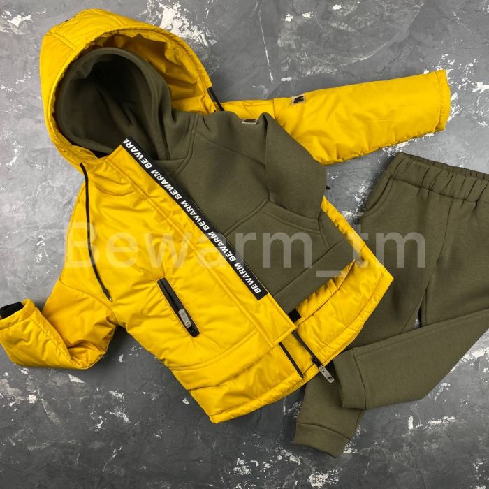 Парка Dream дитяча демісезонна BEWARM гірчиця
