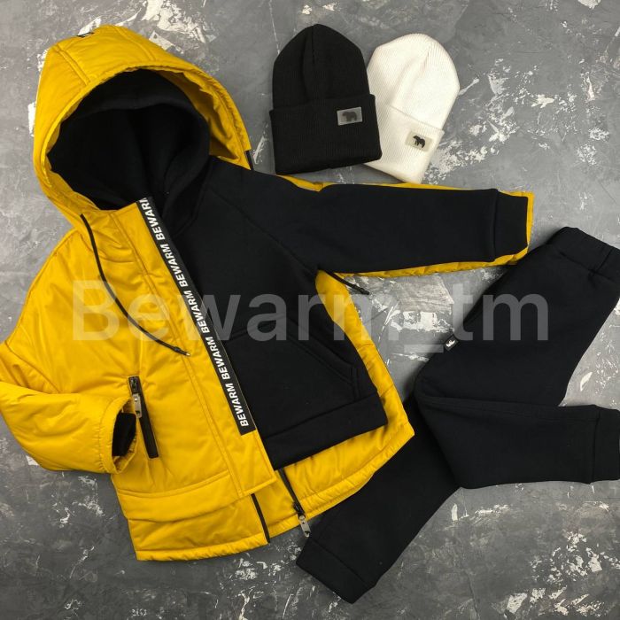Парка Dream дитяча демісезонна BEWARM гірчиця