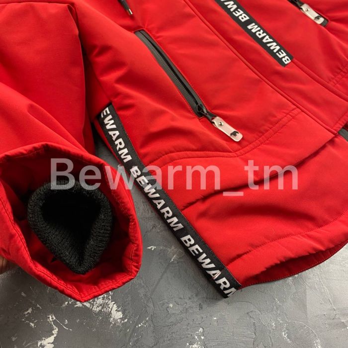 Парка Dream дитяча демісезонна BEWARM червона