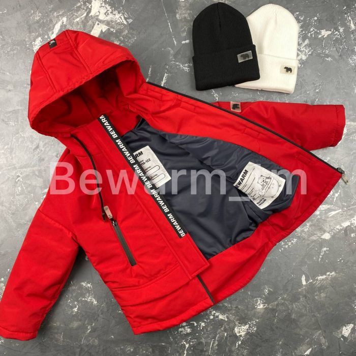 Парка Dream дитяча демісезонна BEWARM червона