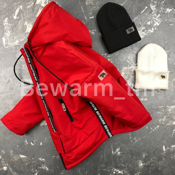 Парка Dream дитяча демісезонна BEWARM червона
