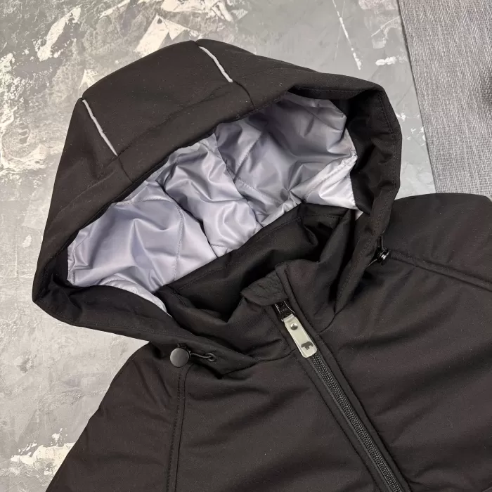 Парка Spring дитяча демісезонна BEWARM Black