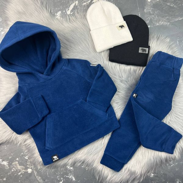 Спортивний дитячий костюм Polar Fleece HQ BEWARM Blue