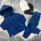 Спортивний дитячий костюм Polar Fleece HQ BEWARM Blue
