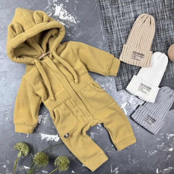 Ромпер Polar Fleece BEWARM Teddy Beige