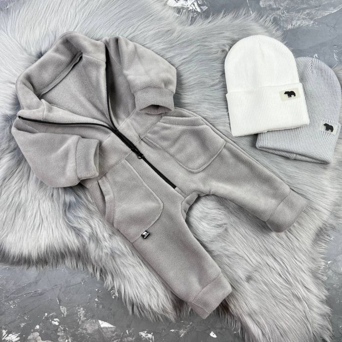 Ромпер Polar Fleece BEWARM Olimpik Light gray