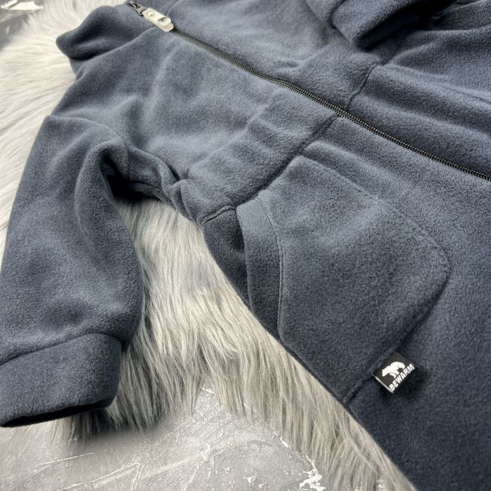 Ромпер Polar Fleece BEWARM Olimpik Grafite