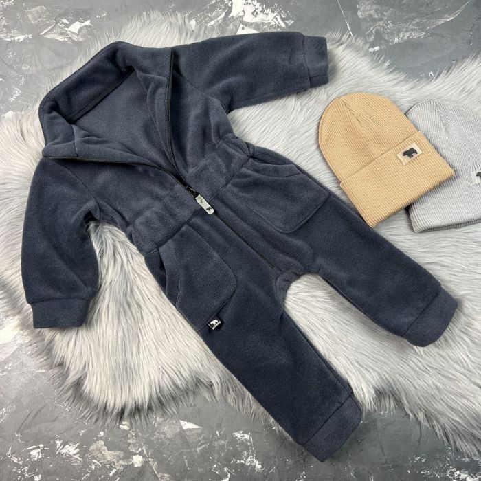 Ромпер Polar Fleece BEWARM Olimpik Grafite