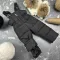 Комбінезон BEWARM Umka Black-Orange дитячий зимовий роздільний