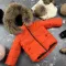 Комбінезон BEWARM Umka Black-Orange дитячий зимовий роздільний