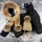 Комбінезон BEWARM Umka Black дитячий зимовий роздільний