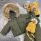 Комбінезон BEWARM Umka khaki дитячий зимовий роздільний