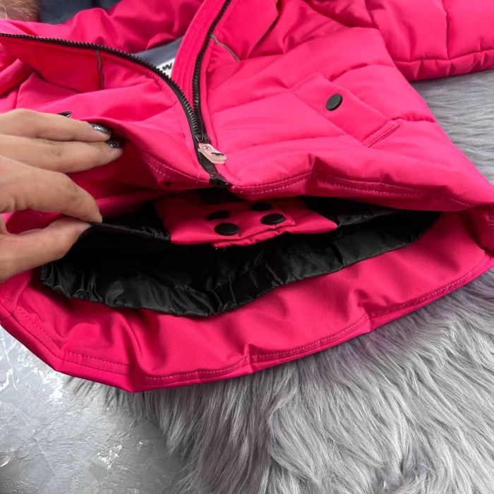 Комбінезон BEWARM Umka Pink дитячий зимовий роздільний
