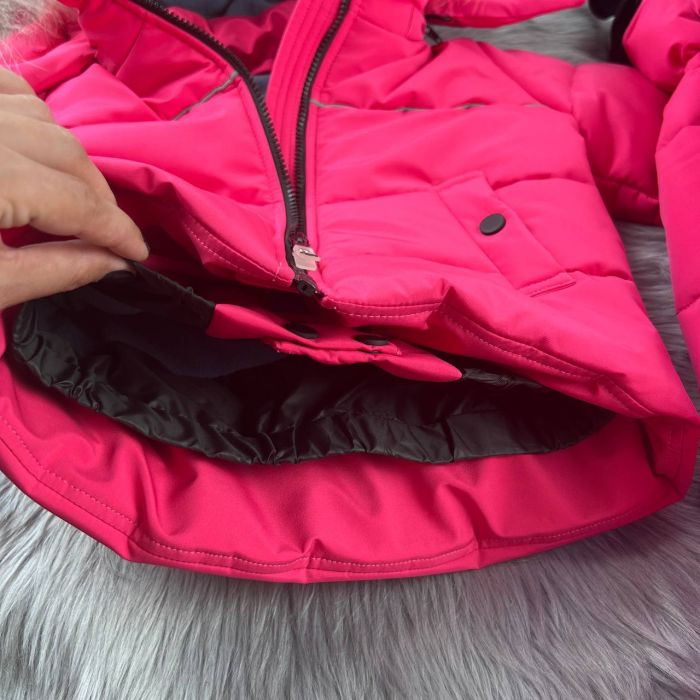 Комбінезон BEWARM Umka Pink дитячий зимовий роздільний